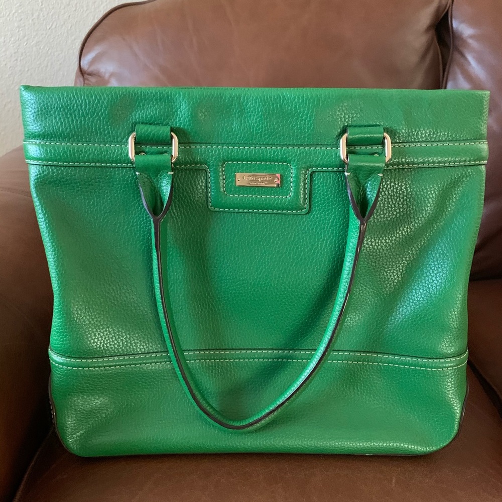 green kate spade purse